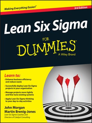 cover image of Lean Six Sigma for Dummies